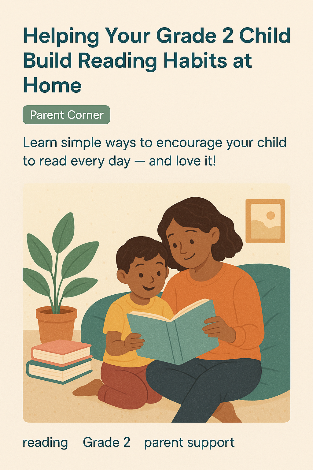 Helping Your Grade 2 Child Build Reading Habits at Home